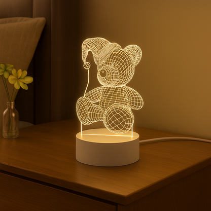 LoveGlow™ – urokliwa lampka LED, tworząca magiczny nastrój